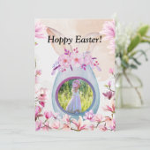 Easter brunch easter egg photo 招待状 (スタンド正面)