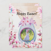 Easter brunch easter egg photo 招待状 (正面/裏面)