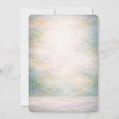 Easter Brunch Invitation Tulips Floral Spring  招待状 (裏面)