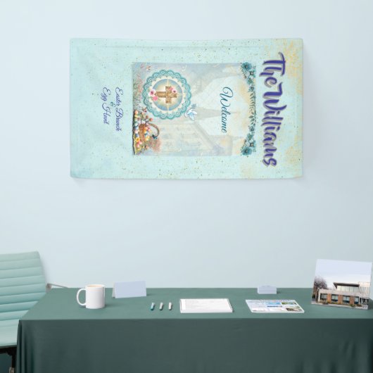 - Easter Brunch Welcome Banner – Personalized 横断幕 (トレードショー)