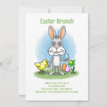 Easter brunch with the Easter bunny