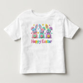 Easter Bunnies トドラーTシャツ (正面)