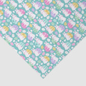 Easter Bunnies Hugging Easter Eggs Kids Pattern 薄葉紙 (詳細)