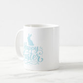 Easter Bunny  コーヒーマグカップ (正面左)
