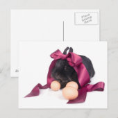 Easter Bunny シーズンポストカード (正面/裏面)