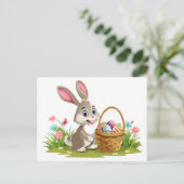 Easter bunny シーズンポストカード (スタンド正面)