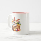 Easter Bunny  ツートーンマグカップ (正面左)