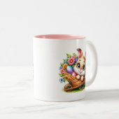 Easter Bunny  ツートーンマグカップ (正面右)