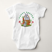 Easter Bunny ベビーボディスーツ (裏面)