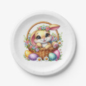 Easter Bunny  ペーパープレート (正面)