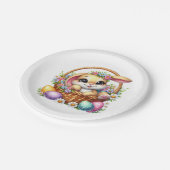 Easter Bunny  ペーパープレート (アングル)