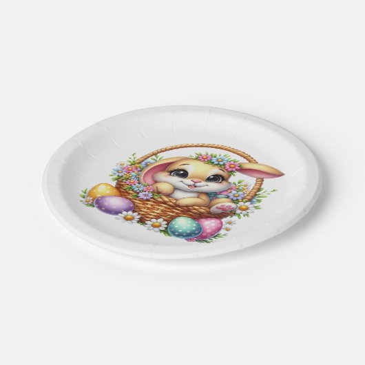 Easter Bunny  ペーパープレート (アングル)