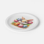 Easter Bunny  ペーパープレート (アングル)