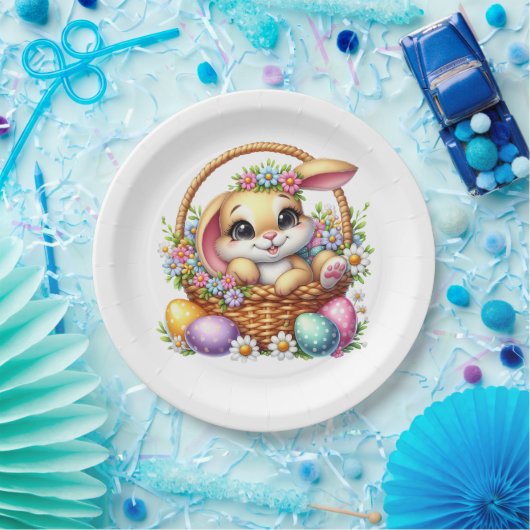 Easter Bunny  ペーパープレート (パーティー)
