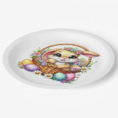 Easter Bunny  ペーパープレート (アングル)