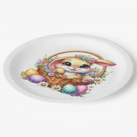 Easter Bunny  ペーパープレート (アングル)