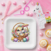 Easter Bunny  ペーパープレート (パーティー)