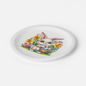 Easter Bunny  ペーパープレート (アングル)