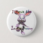 easter.bunny 缶バッジ (正面)