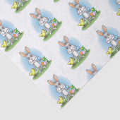 Easter Bunny and the colorful Easter eggs 薄葉紙 (詳細)