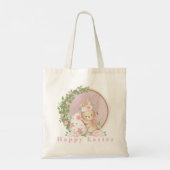 Easter Bunny at Garden Tote Bag トートバッグ (裏面)