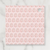 Easter Bunny Baby Shower フェイバータグ (裏面)