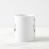 Easter Bunny Baker Mug Cute Gift for Women Spring  コーヒーマグカップ (中央)