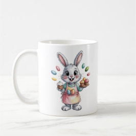 Easter Bunny Baker Mug Cute Gift for Women Spring  コーヒーマグカップ