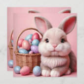 Easter Bunny Chocolate Egg シーズンカード (正面/裏面)