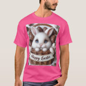Easter Bunny Chocolate Egg Tシャツ (正面)