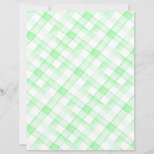 Easter Bunny "Color Your Own" Stationery Set (裏面)