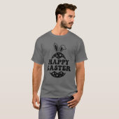 Easter Bunny Costume Funny Happy Easter Eggs 2022 Tシャツ (正面フル)