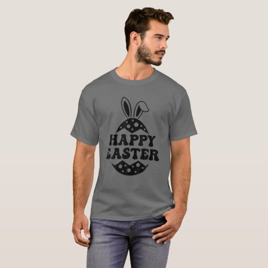 Easter Bunny Costume Funny Happy Easter Eggs 2022 Tシャツ (正面フル)