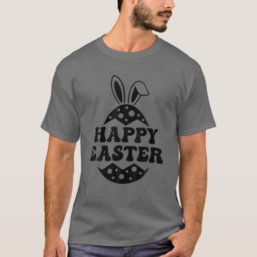 Easter Bunny Costume Funny Happy Easter Eggs 2022 Tシャツ (正面)