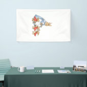 Easter Bunny Cottagecore Vintage Rabbit Women Girl 横断幕 (トレードショー)