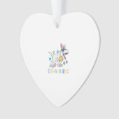 Easter Bunny Dinosaur Egg A Saurus TRex Kids Boys  オーナメント (正面)