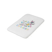 Easter Bunny Dinosaur Egg A Saurus TRex Kids Boys  バスマット (アングル)