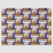 Easter Bunny easter egg basket 薄葉紙 (正面)