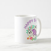 Easter Bunny Egg Hug Mug コーヒーマグカップ (正面右)