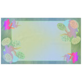Easter Bunny & Eggs Tablecloth テーブルクロス (正面(横))