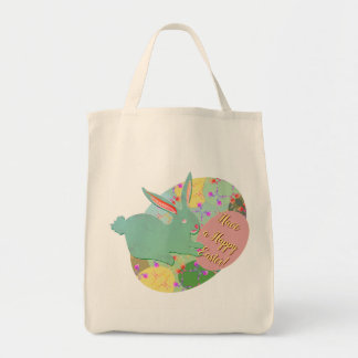 Easter Bunny Eggs Tote Bag トートバッグ