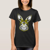 Easter Bunny Face Easter Rabbit cool Easter Bunnie Tシャツ (正面)