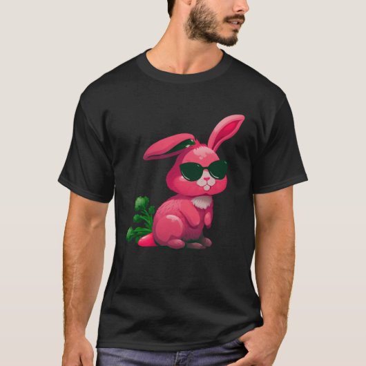 Easter Bunny Faces cool Easter Rabbit Bunnies  5 Tシャツ (正面)