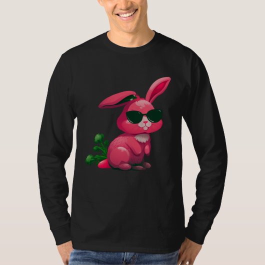 Easter Bunny Faces cool Easter Rabbit Bunnies  5 Tシャツ (正面)