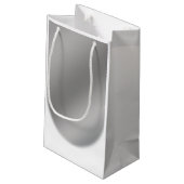 Easter Bunny Favor Bags Personalized Easter Bags スモールペーパーバッグ (裏面アングル)
