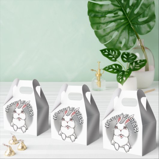 Easter Bunny Favor Boxes Custom Easter Gift Boxes フェイバーボックス (複数)