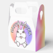 Easter Bunny Favor Boxes Custom Easter Gift Boxes フェイバーボックス (オープン)
