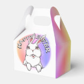 Easter Bunny Favor Boxes Custom Easter Gift Boxes フェイバーボックス (正面サイド)