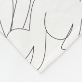 Easter Bunny Fleece Blanket フリースブランケット (角)