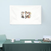 Easter Bunny for Women Girls - Easter Bunny Flower 横断幕 (トレードショー)